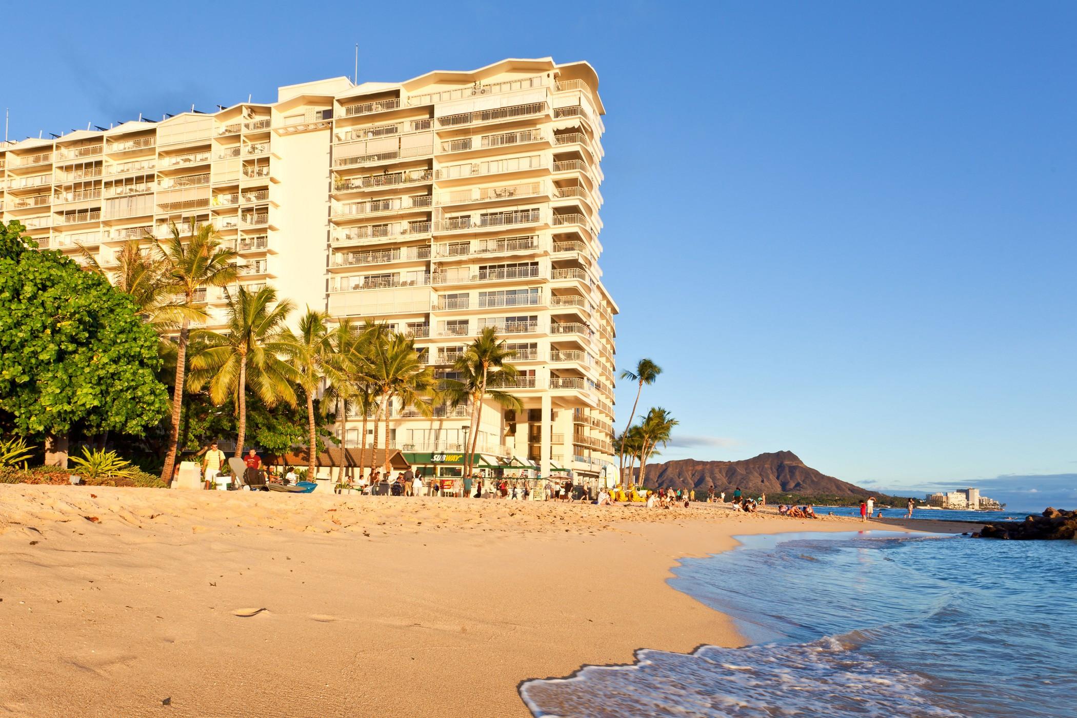 Castle Waikiki Shore Honolulu Esterno foto